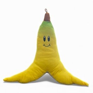 Super Mario Kart Banana Peel Plush, Mocchi Nintendo 12”